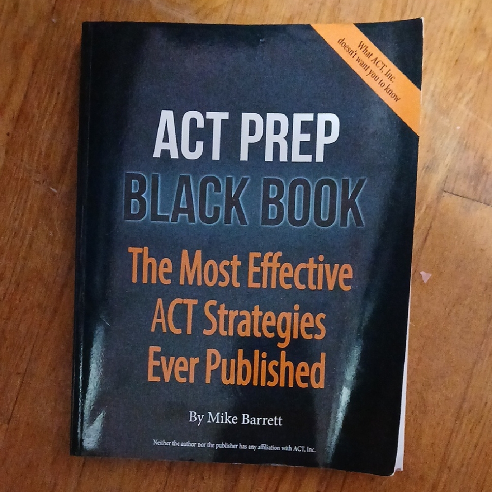 ACT Prep Black Book by Mike Barrett